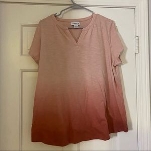Liz Claiborne Ombré top size XL